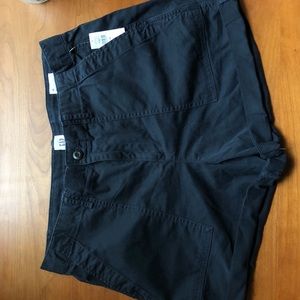 Gap Utility Khaki Shorts- Size 12 BRAND NEW black